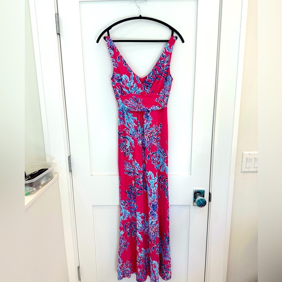 NWOT Lilly Pulitzer stretch maxi dress, size small. Retail $228 - Picture 1 of 5